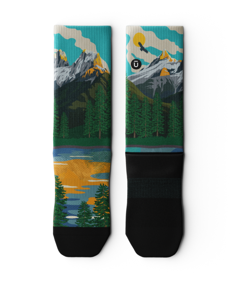 Three Sisters Athletic Crew Socks