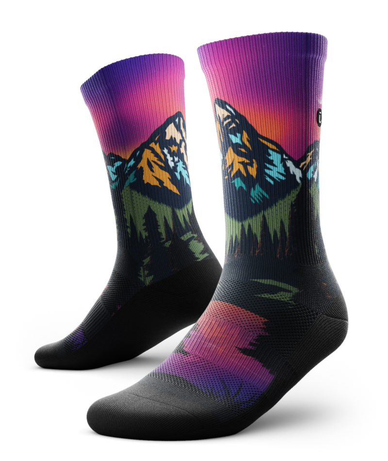 Timberline Athletic Crew Socks