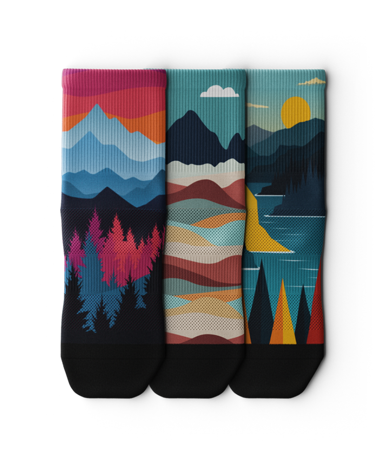 Timeless Trails Quarter Socks 3-Pack