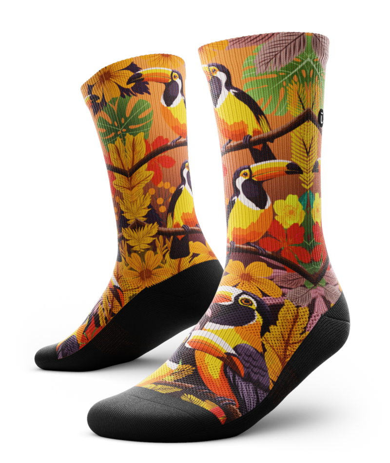 Toucan Do It Athletic Crew Socks