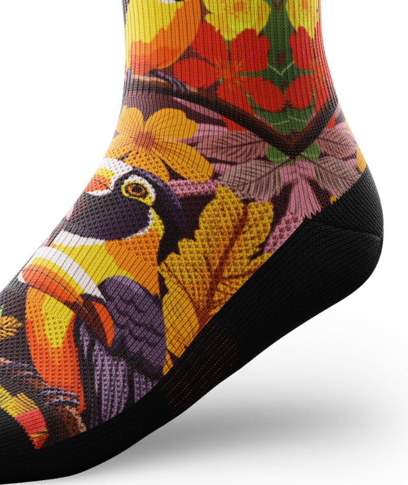 Toucan Do It Athletic Crew Socks