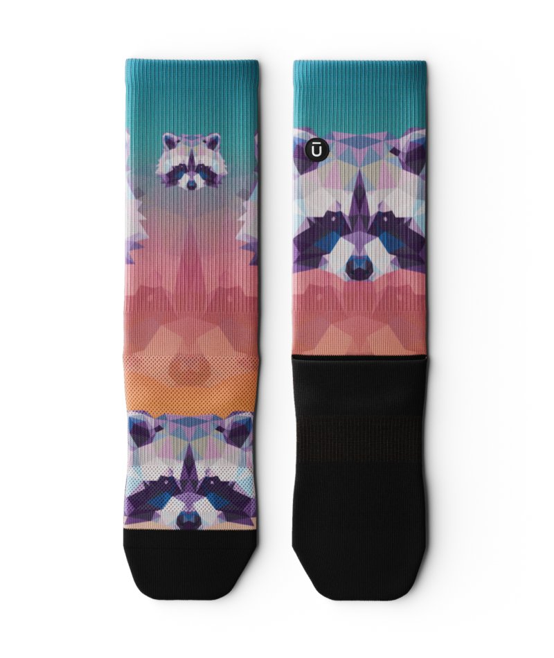 Trash Bandit Athletic Crew Socks