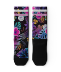 Tropic Flare Athletic Crew Socks