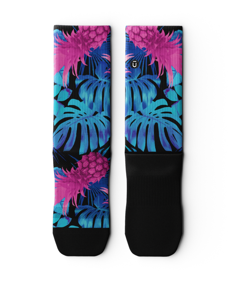 Tropic Like It's Hot Athletic Crew Socks