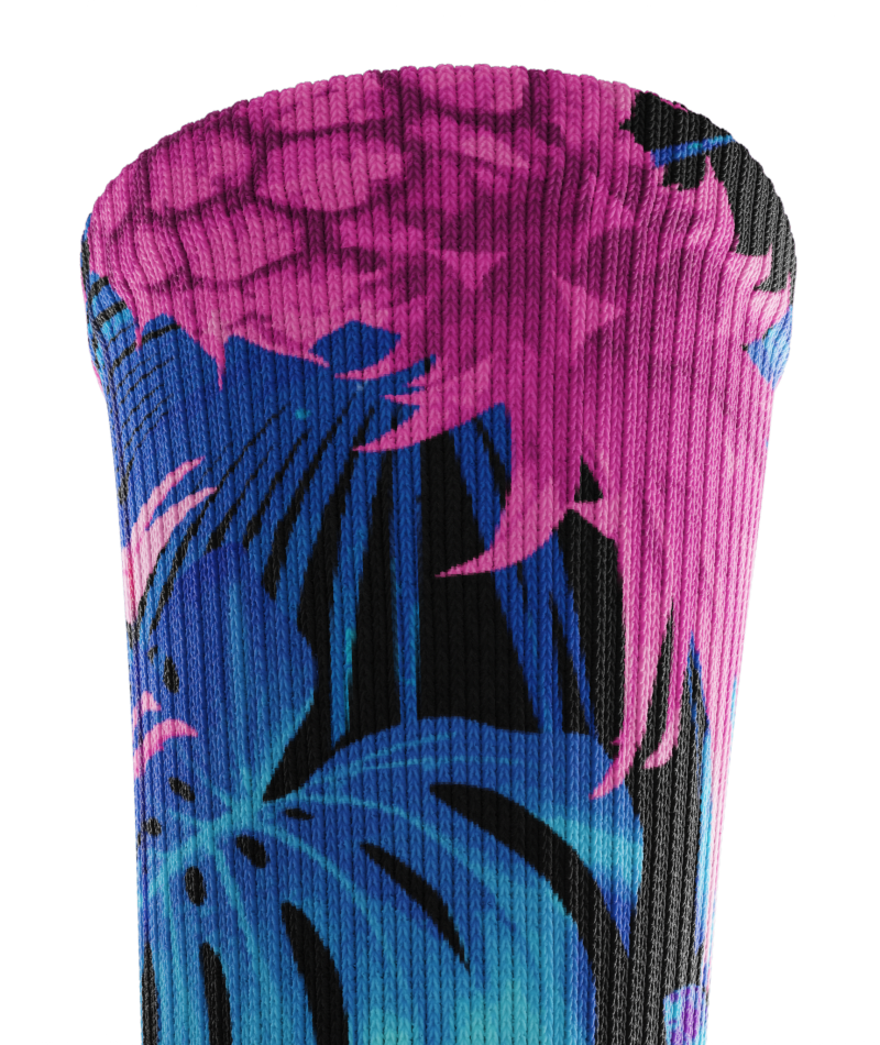 Chaussettes d'équipage athlétiques Tropic Like It's Hot