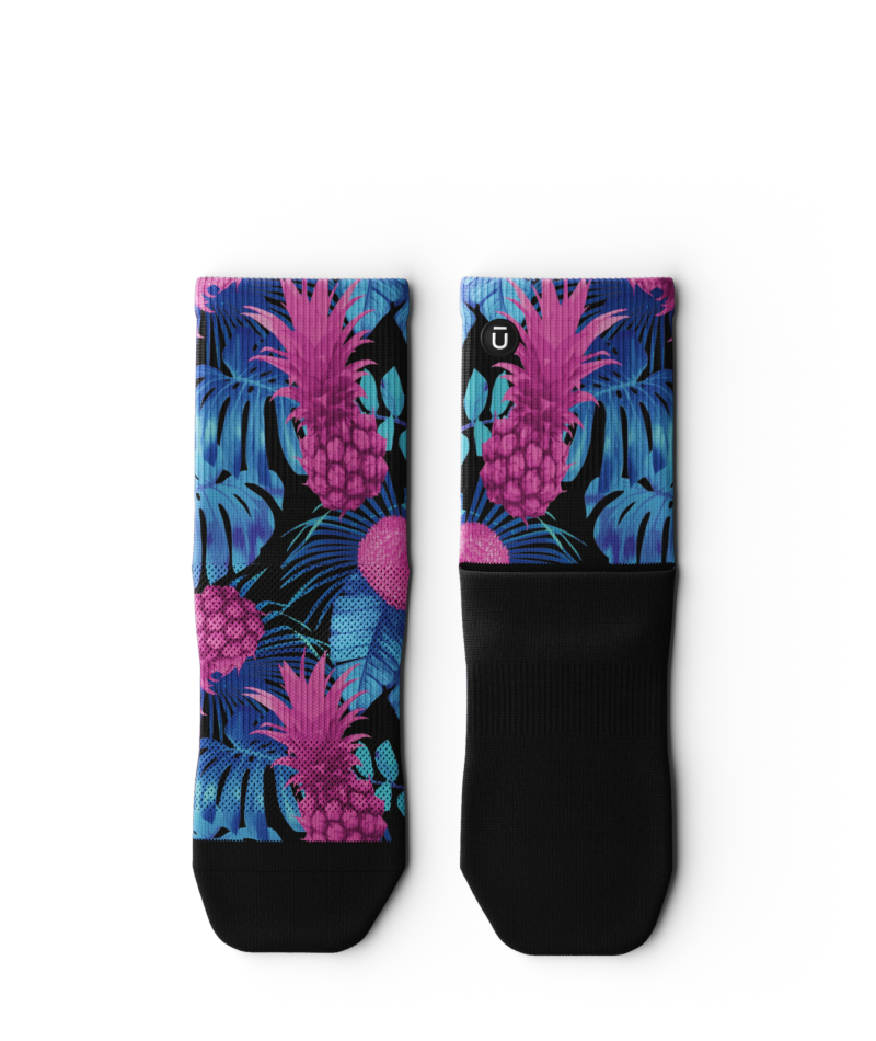 Tropic Like It's Hot Athletic Quarter Socks