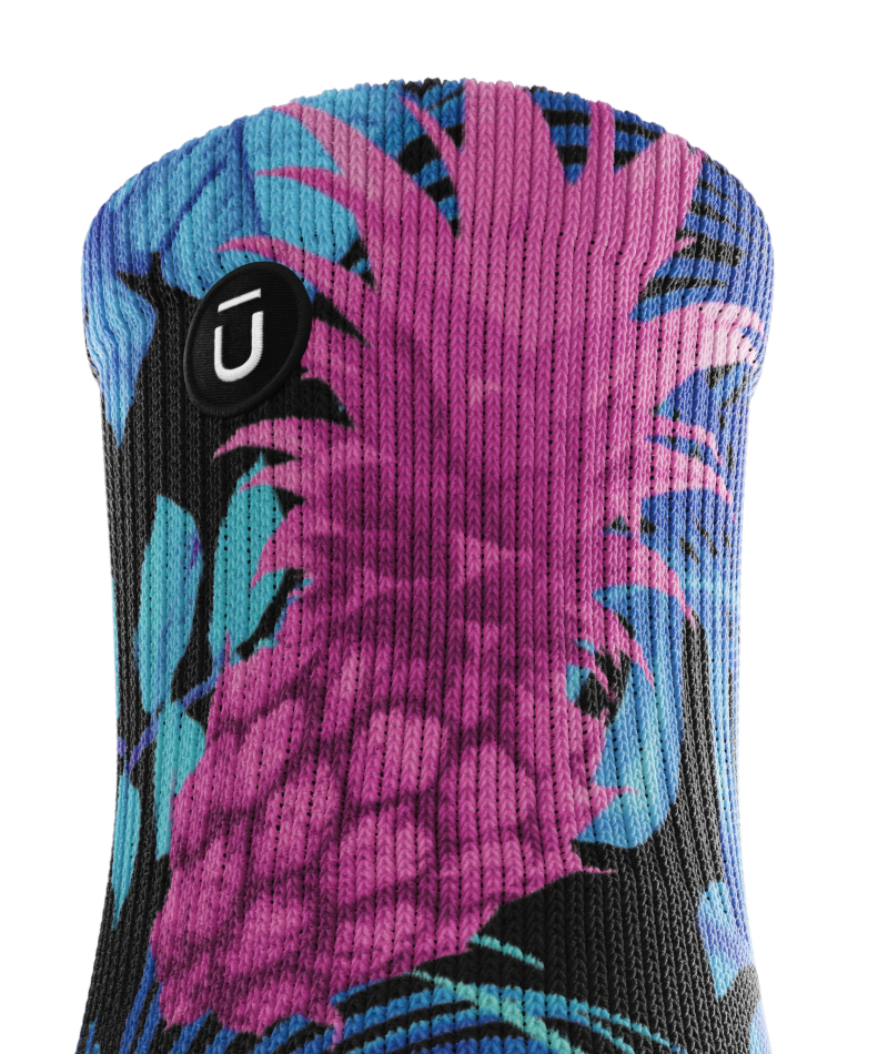 Tropic Like It's Hot Athletic Quarter Socks
