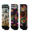 Lot de 3 paires de chaussettes de sport Tropical Cuties