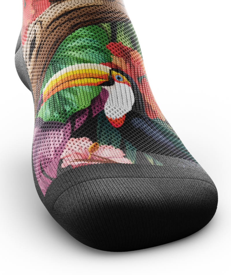 Chaussettes d'équipage athlétiques Panda tropical