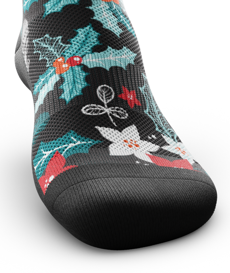 Under The Mistletoe Athletic Quarter Socks