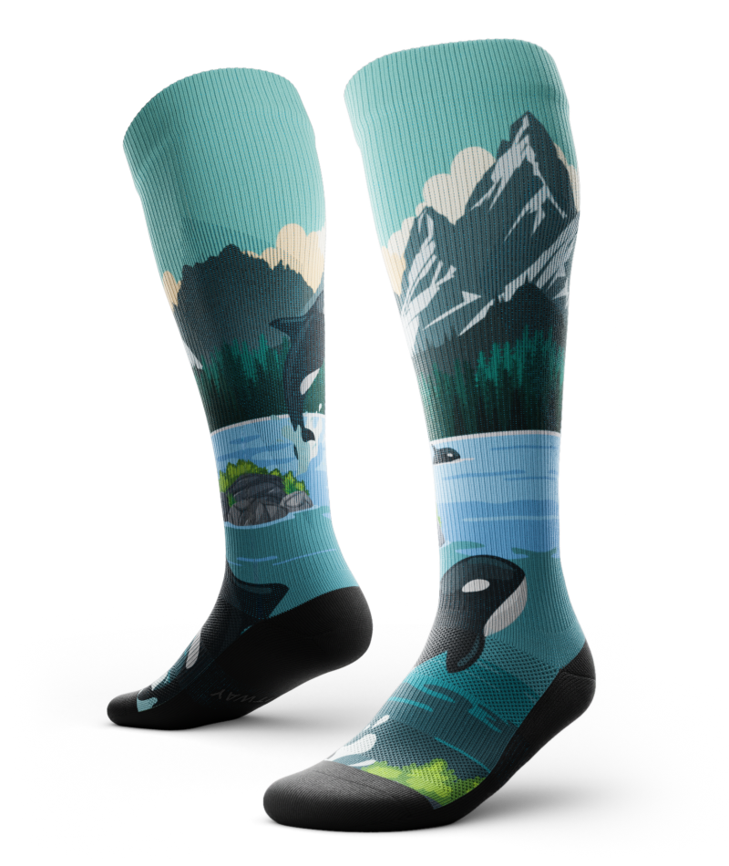 Chaussettes de compression montantes Vancouver Athletic