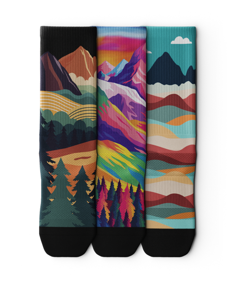 Vista Crew Socks 3-Pack