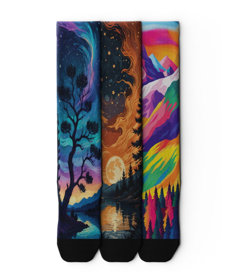 Vista Knee High Compression Socks 3-Pack