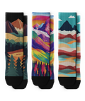Vista Athletic Crew Socks 3-Pack