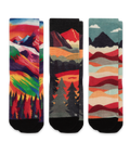 Vista Merino Wool Lite Crew Socks 3-Pack