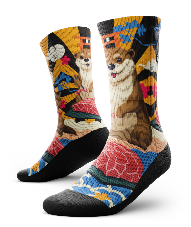 Wagyu Waddle Crew Socks