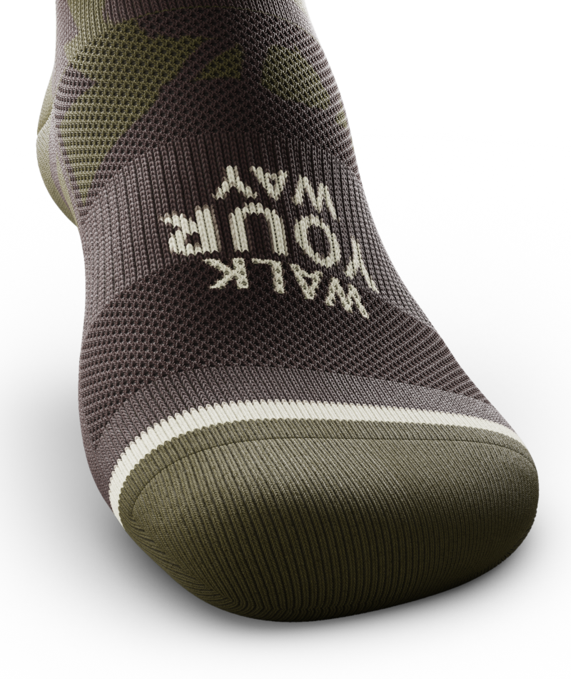 Walk Your Way Athletic Crew Socks