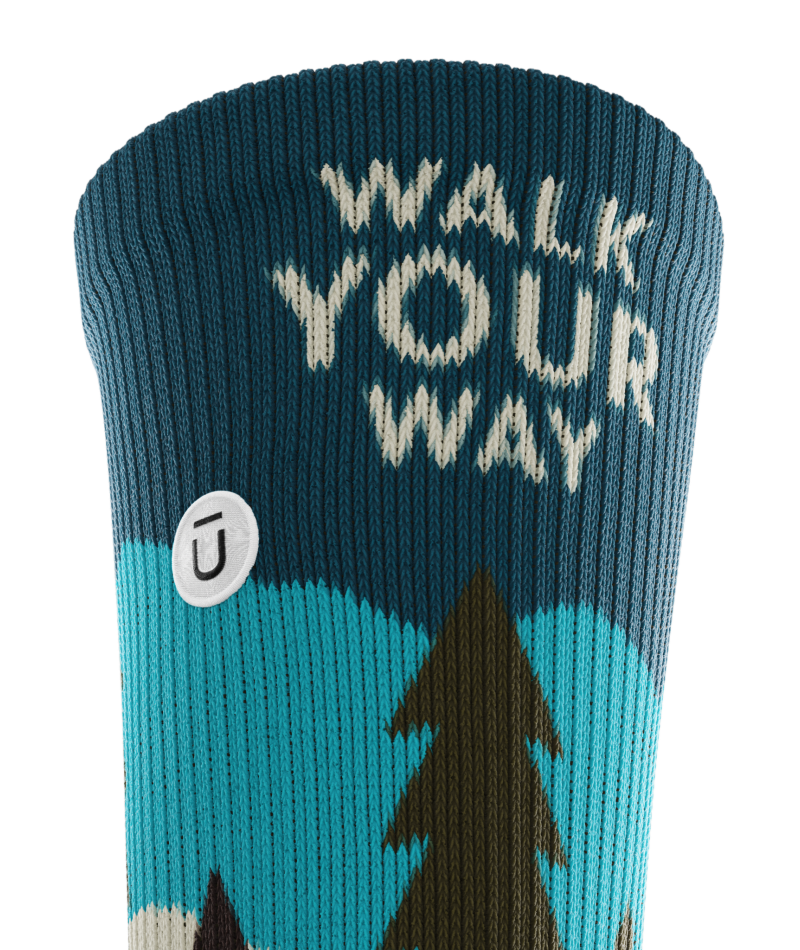 Walk Your Way Athletic Crew Socks