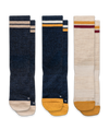 Wander Merino Wool Midweight Crew Socks 3-Pack