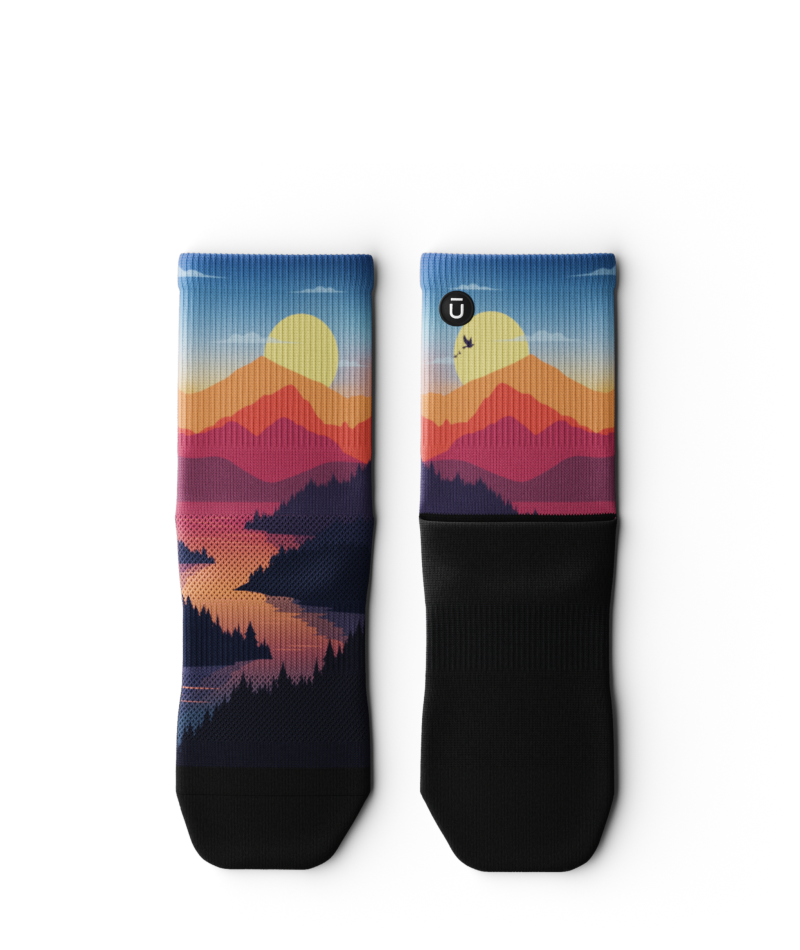 Wanderlight Athletic Quarter Socks