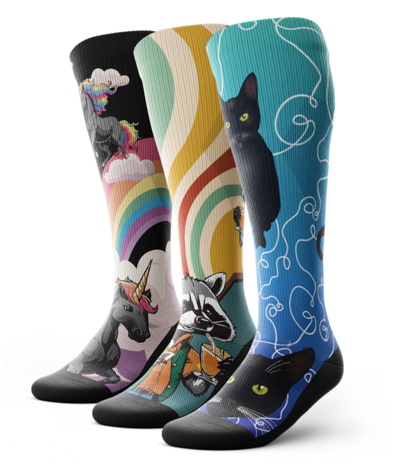 Whimsical Knee High 3-Pack