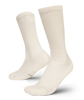 Merino Crew Socks Off White