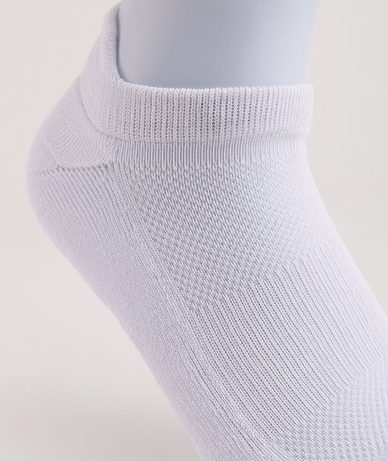 Flagship White Supima Cotton Ankle Socks