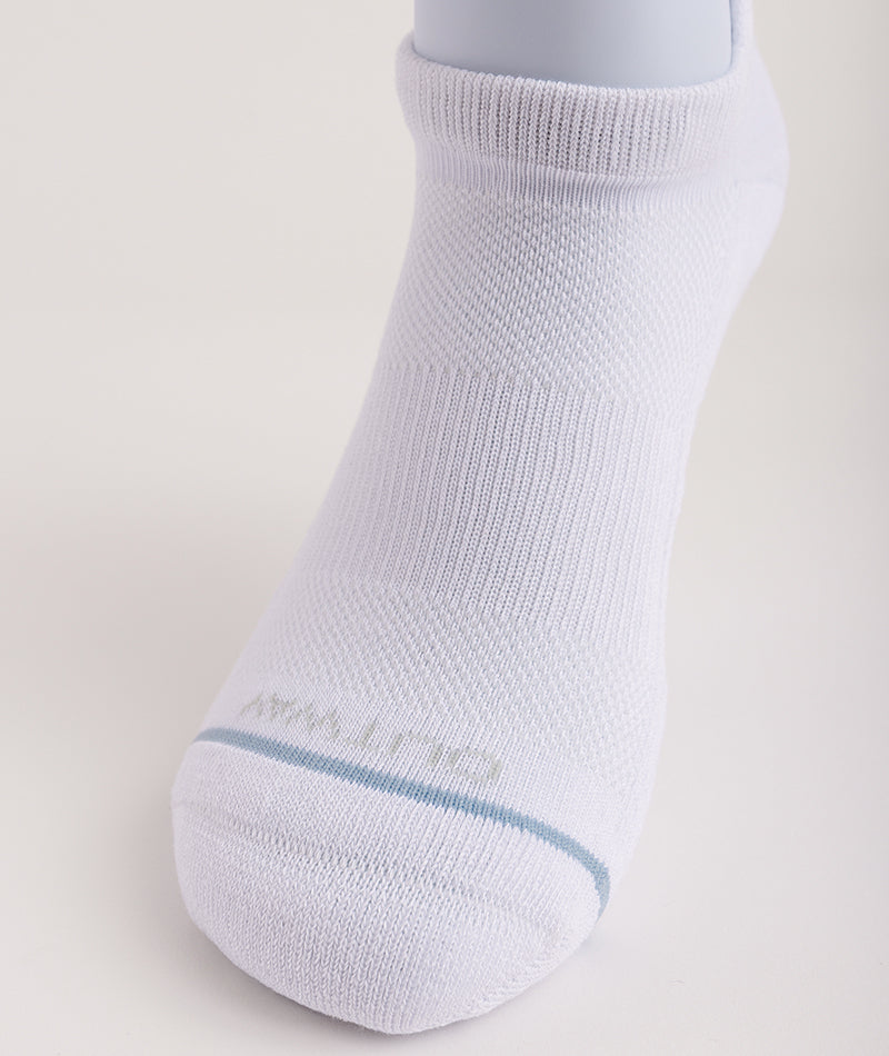 Flagship White Supima Cotton Ankle Socks