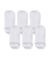 Flagship White Supima Cotton Ankle Socks 6-Pack