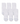 Flagship White Supima Cotton Quarter Socks 6-Pack