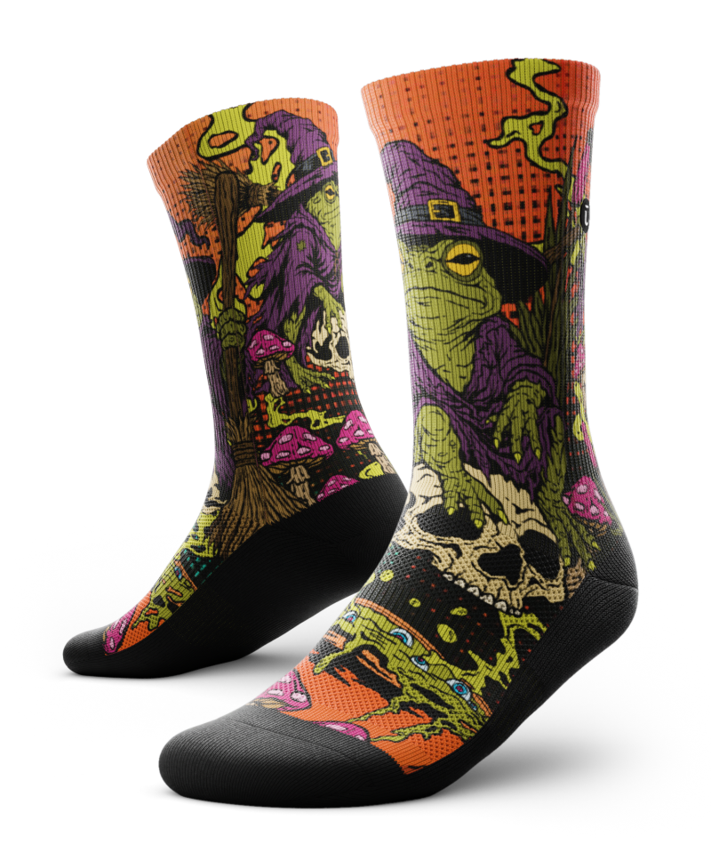 Wicked Ribbit Athletic Crew Socks
