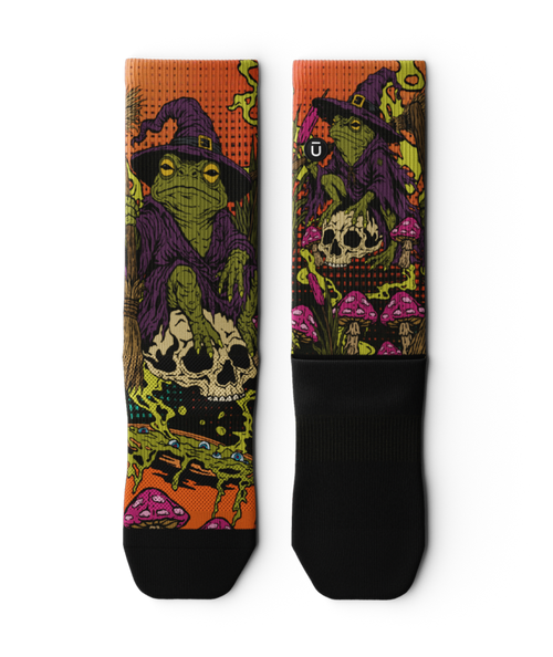 Wicked Ribbit Athletic Crew Socks