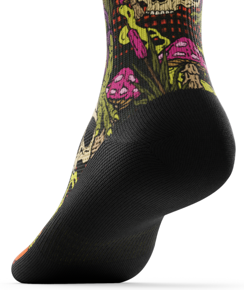 Wicked Ribbit Athletic Crew Socks