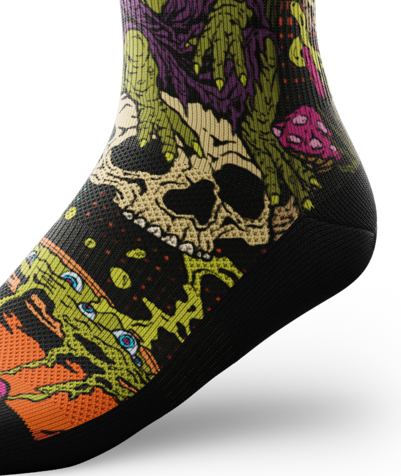 Wicked Ribbit Athletic Crew Socks