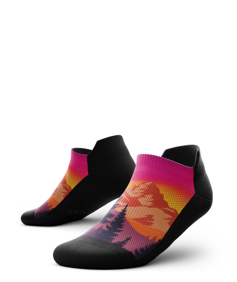 Wild Solstice Athletic Ankle Socks