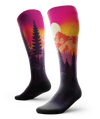 Chaussettes de compression hautes Wild Solstice