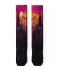 Chaussettes de compression hautes Wild Solstice