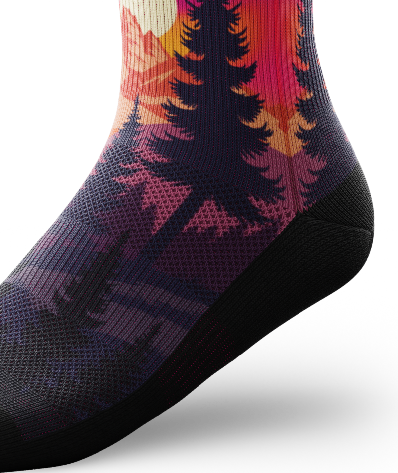 Wild Solstice Athletic Quarter Socks