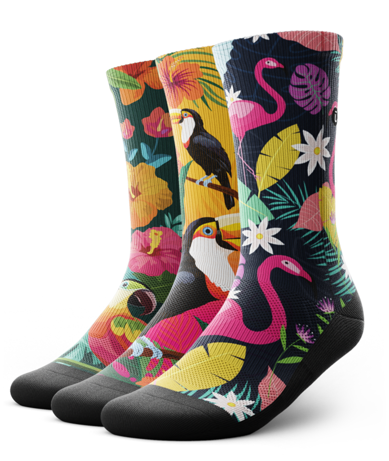 Winged Crew Socks 3-Pack