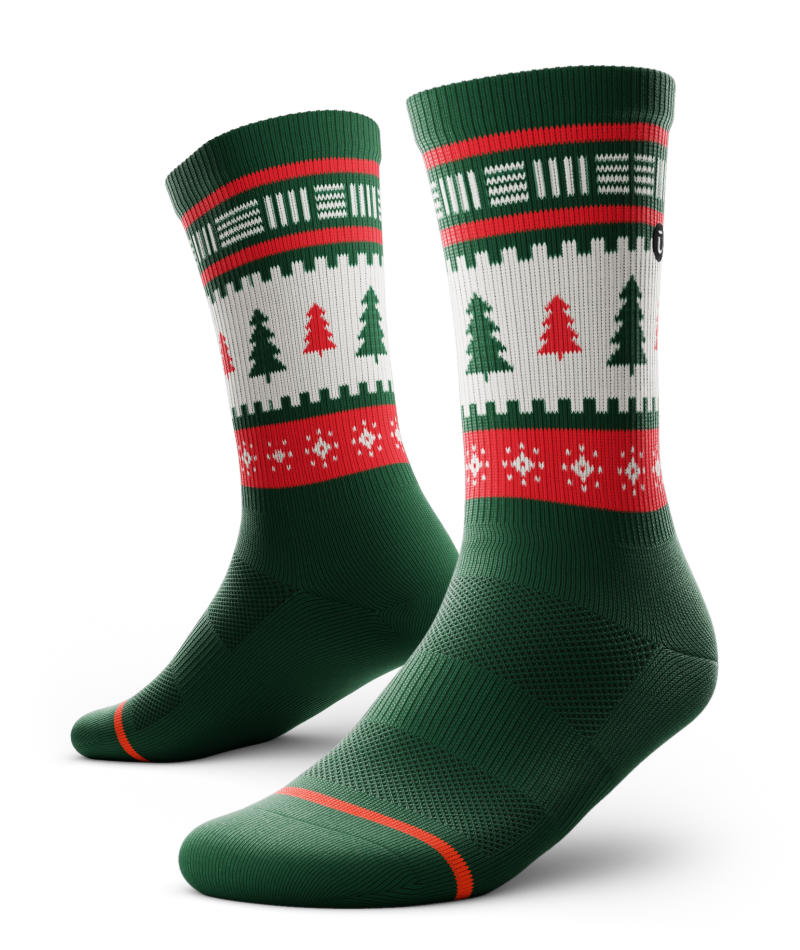 Wintergreen Athletic Crew Socks