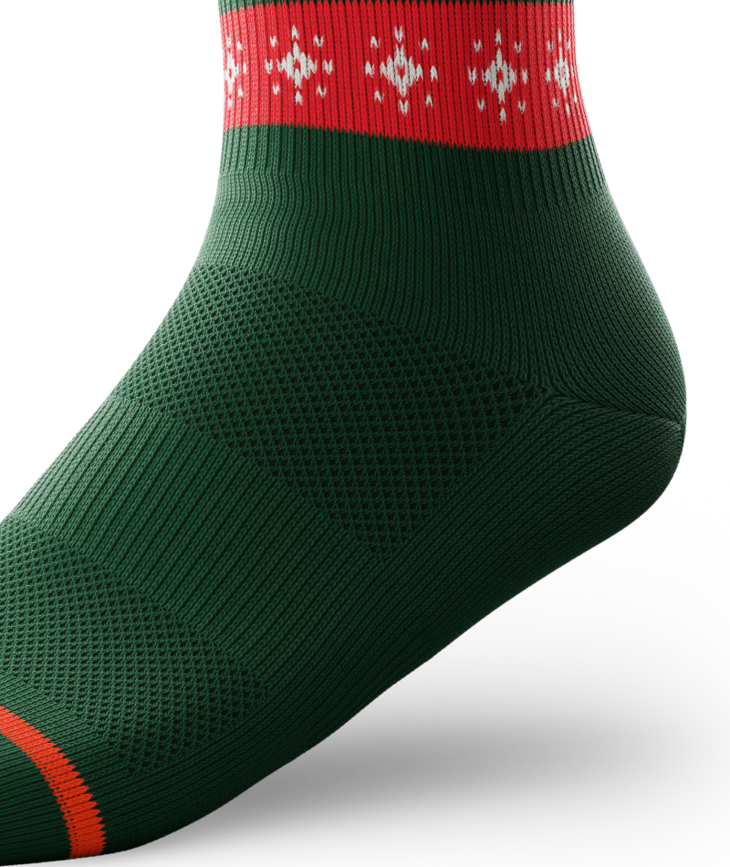 Wintergreen Athletic Crew Socks