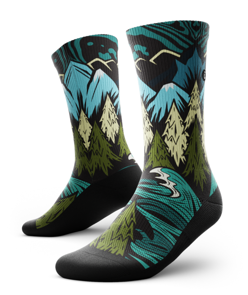 Wuthering Hills Athletic Crew Socks