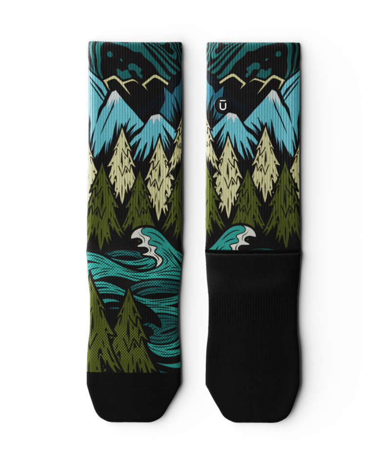 Wuthering Hills Athletic Crew Socks