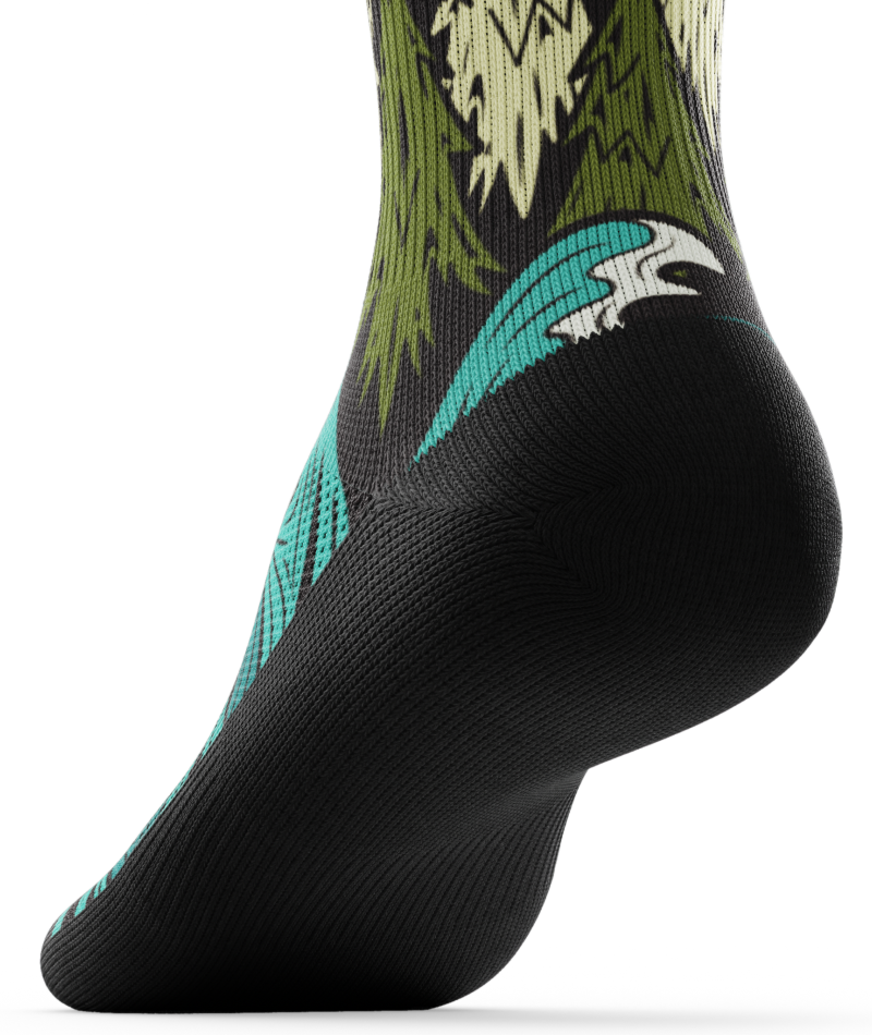 Wuthering Hills Athletic Crew Socks