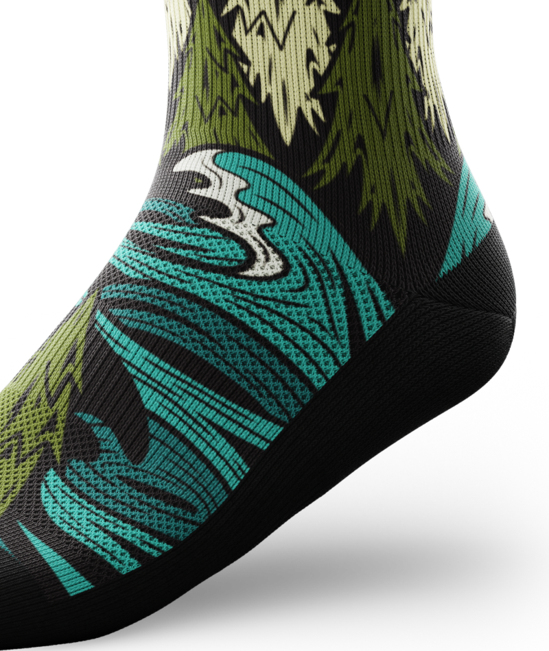 Wuthering Hills Athletic Crew Socks