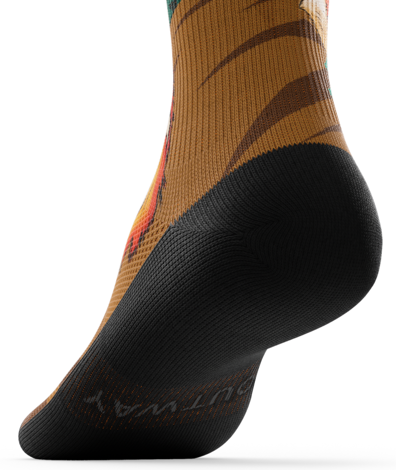 Chaussettes de compression montantes Zero Fox Athletic
