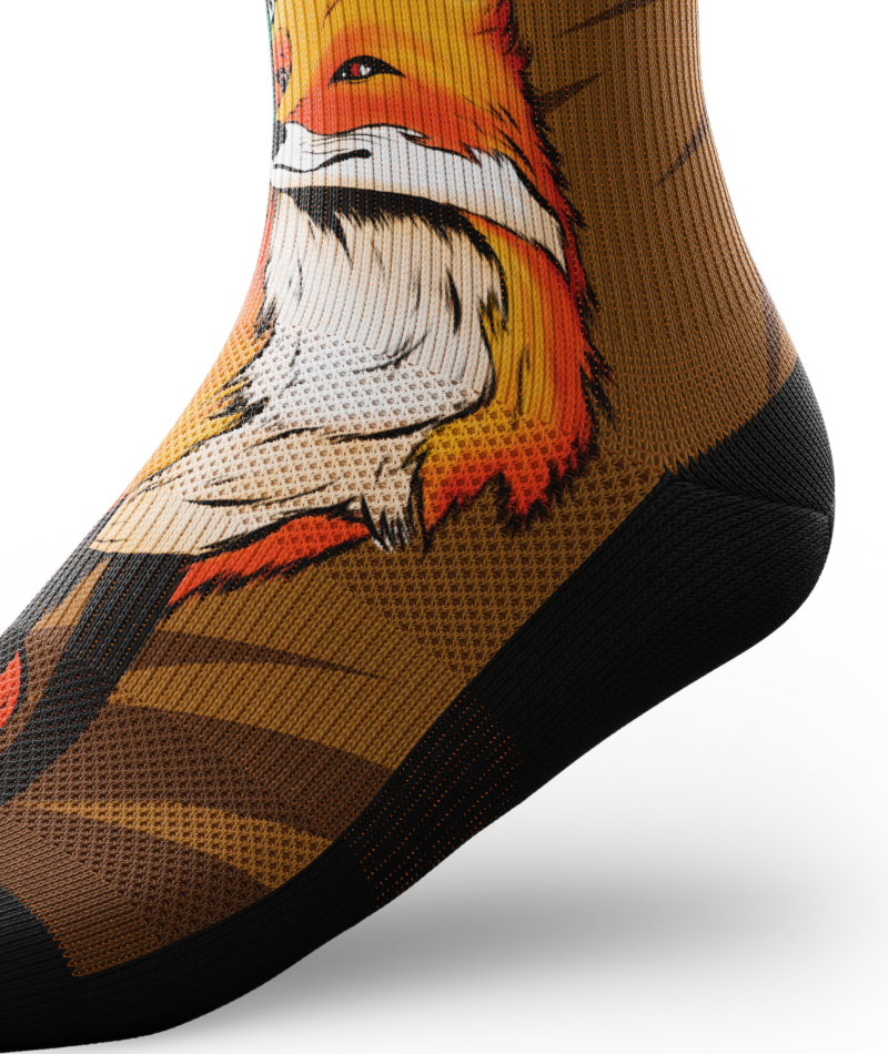 Chaussettes de compression montantes Zero Fox Athletic