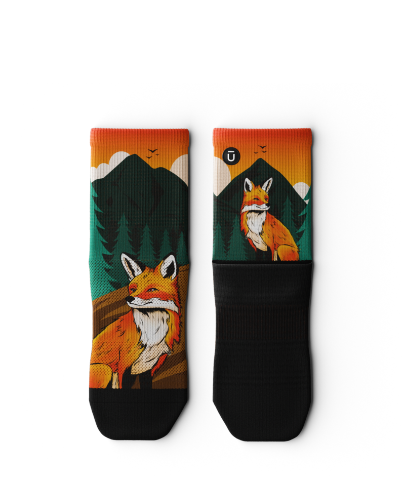 Zero Fox Quarter Socks