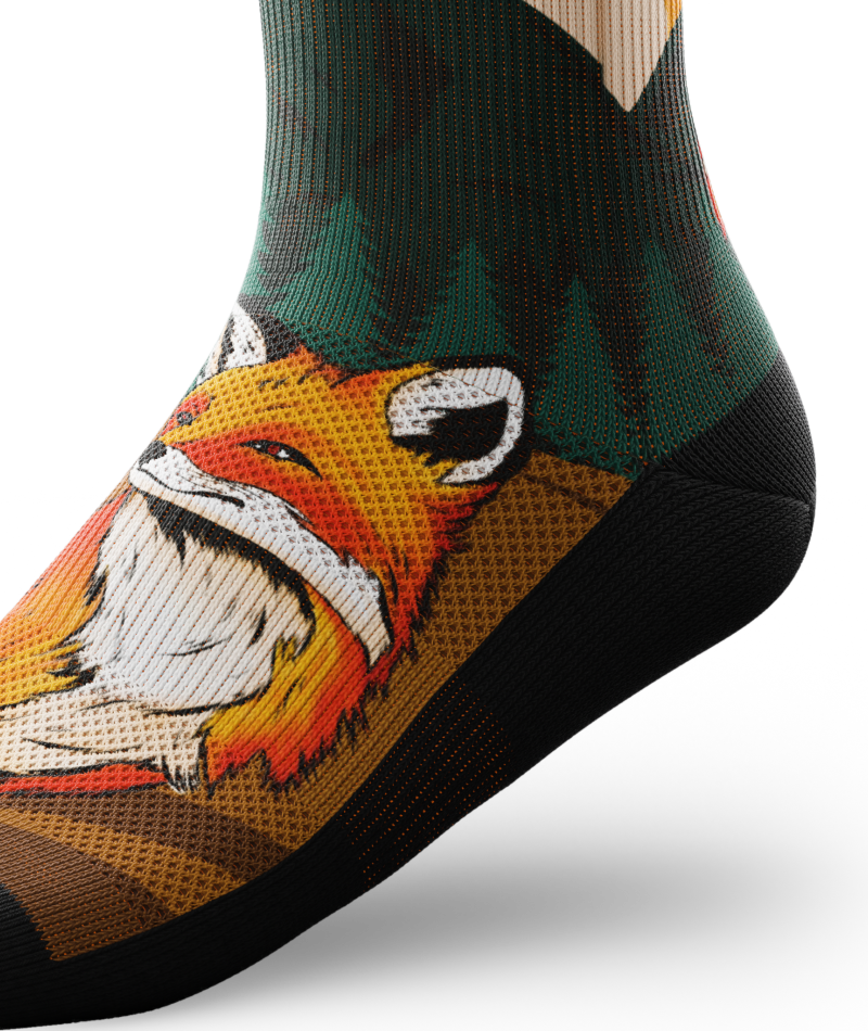 Zero Fox Athletic Quarter Socks