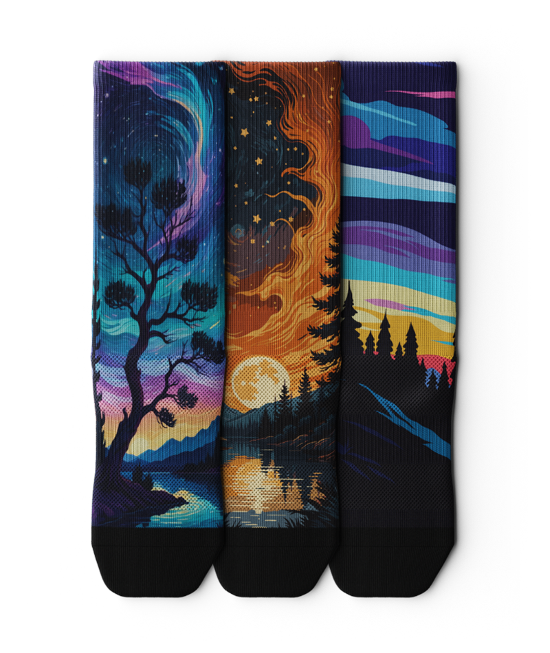 Zero Horizon Crew Socks 3-Pack